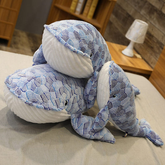 Peluche peluche baleine toute douce