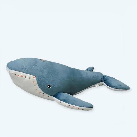 Peluche baleine XXL douce océan câlin enfant.