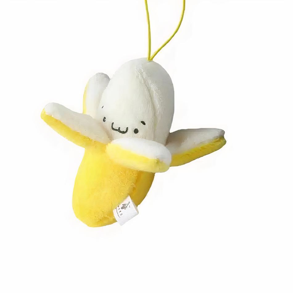 Peluche banane Banana Fun Jaune, e et Douce