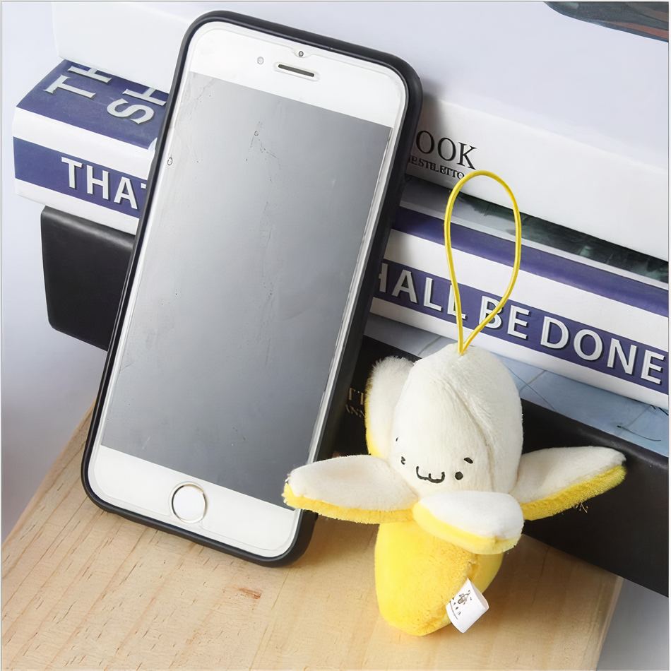 Peluche banane Banana Fun Jaune, e et Douce