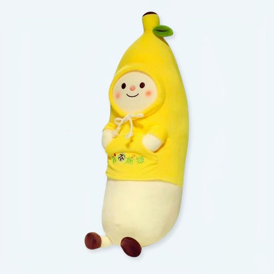 Peluche banane Kawaii pour une chambre d'enfant douce et moelleuse