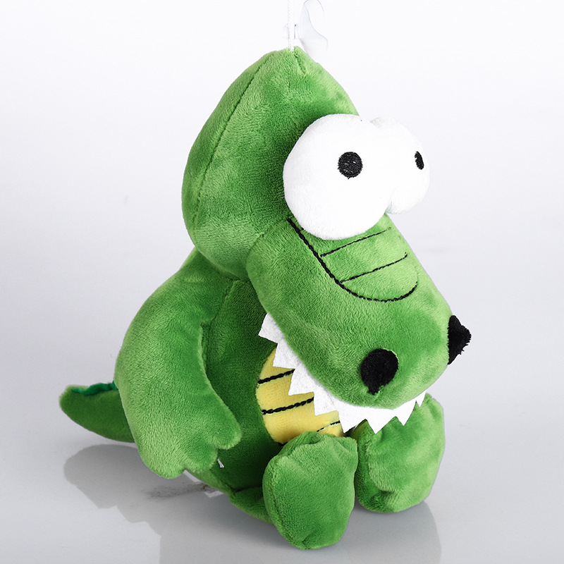 Peluche bébé crocodile vert tendance