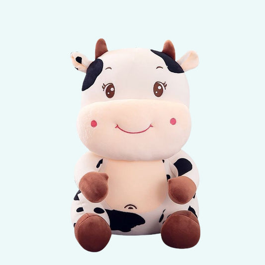 Peluche vache bébé joyeux