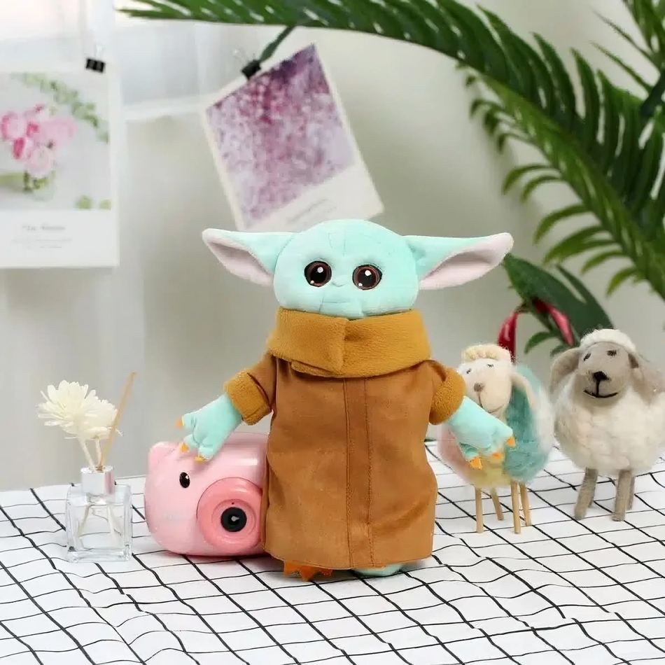 Peluche Yoda robe miniature