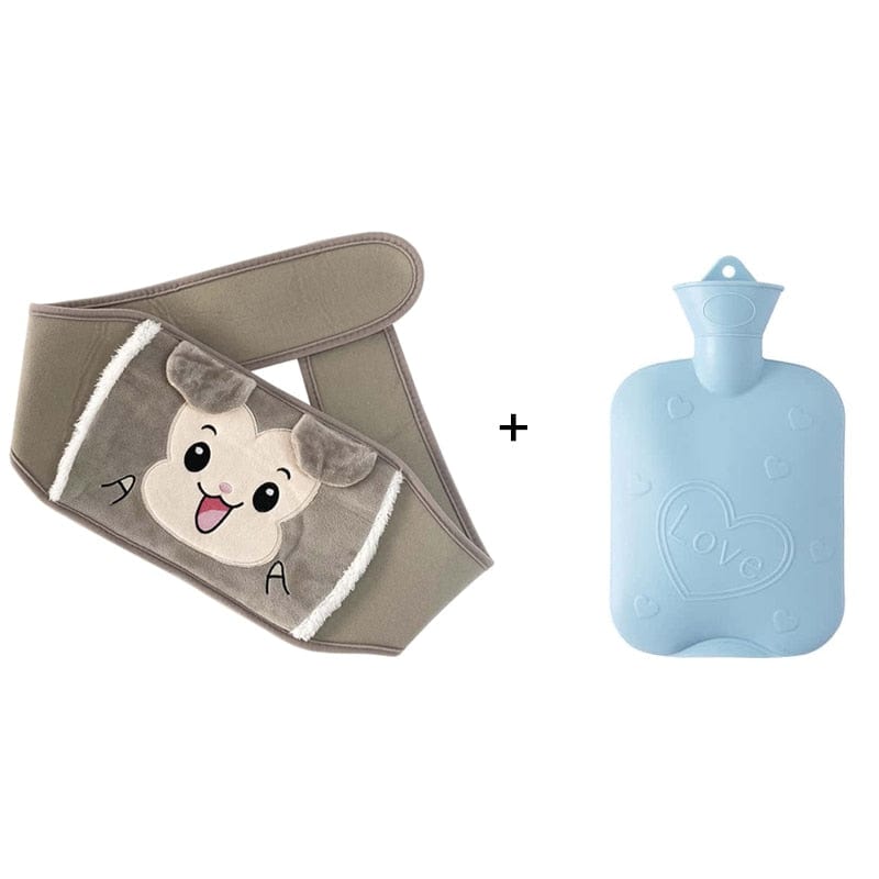 Peluche bouillotte ceinture singe