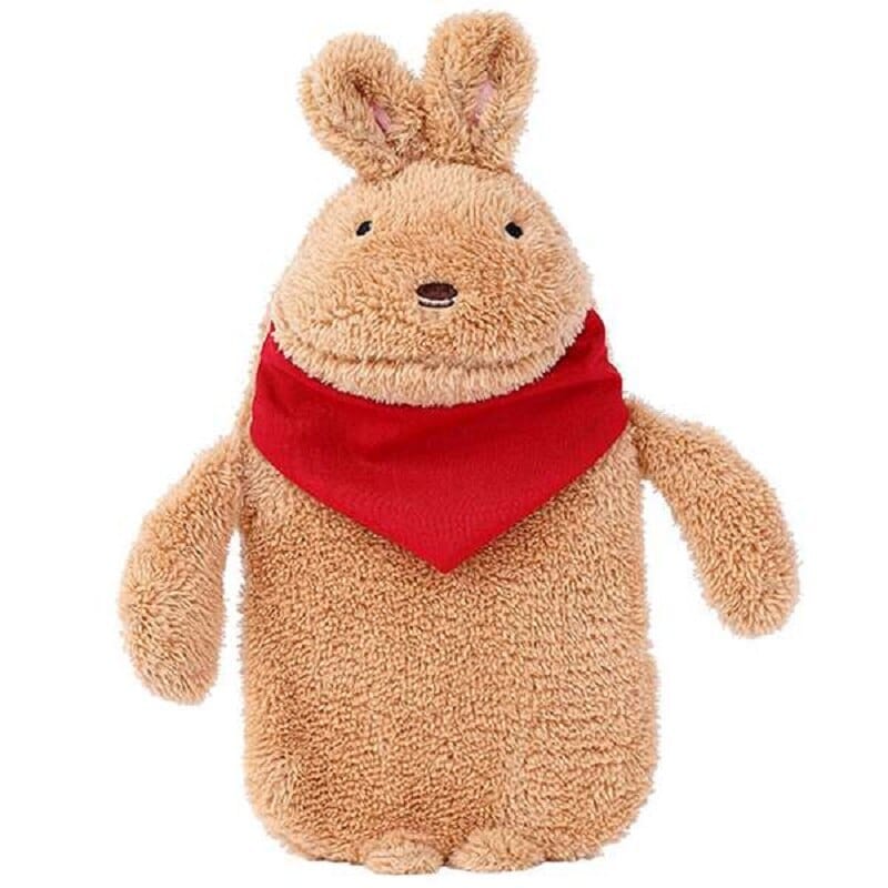 Peluche bouillotte lapin tout doux