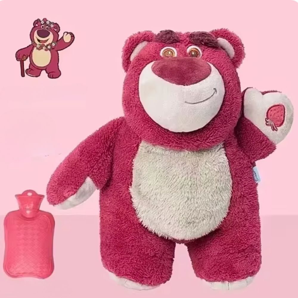 Peluche bouillotte Lotso rouge Toy Story