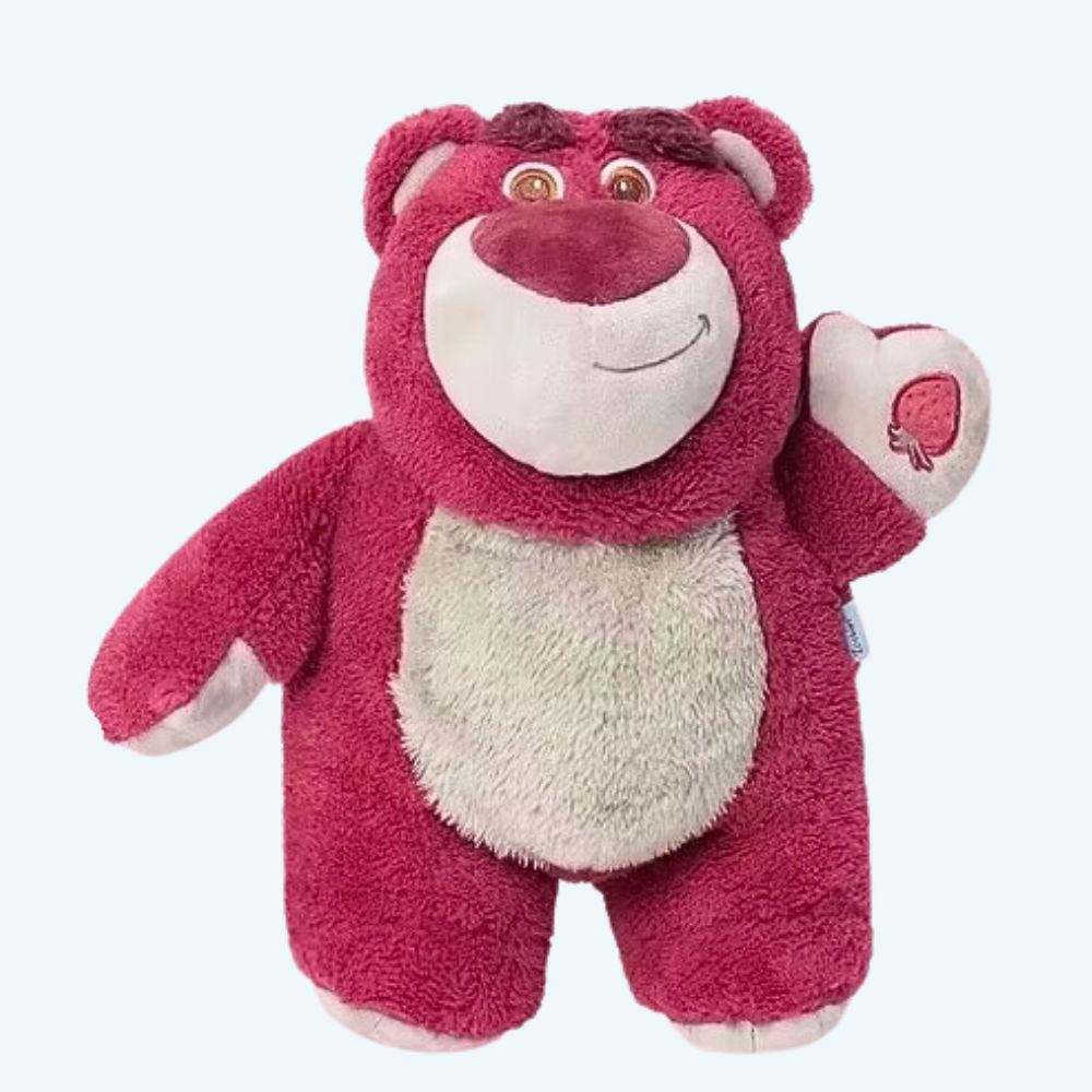 Peluche bouillotte Lotso rouge Toy Story 