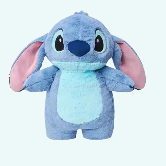 Peluche bouillotte câline Stitch et Angel