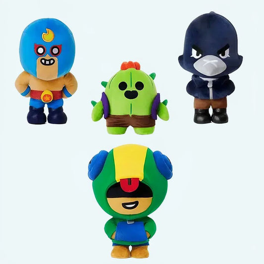 Peluche Brawl Stars - Héros Doux Collection Câlin Enfant