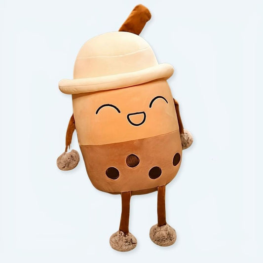 Peluche Bubble Tea Boba moelleux kawaii et 