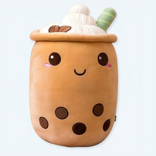 Peluche Bubble Tea | Coussin Moelleux Kawaii Original