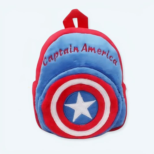 Sac à dos enfant Peluche Captain America - Héros tout doux
