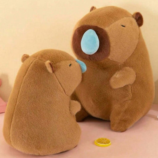 Peluche capybara mignon et réconfortant