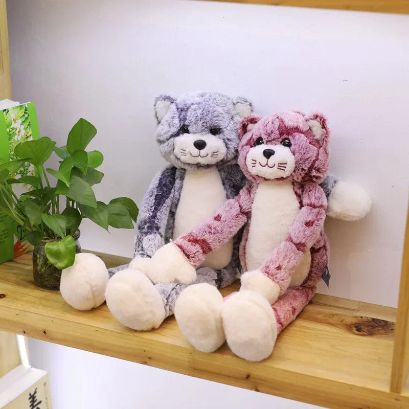 Peluche Chat Rose Assis