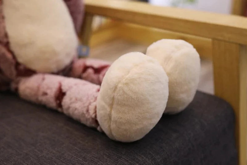 Peluche Chat Rose Assis