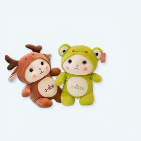 Peluche chat grenouille adorable - costume enfant jeu