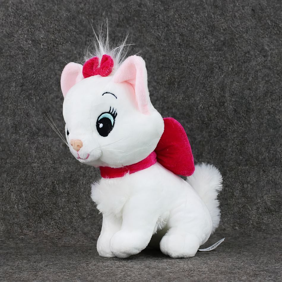 Peluche chat Marie : Doux Compagnon Enfant Mignon