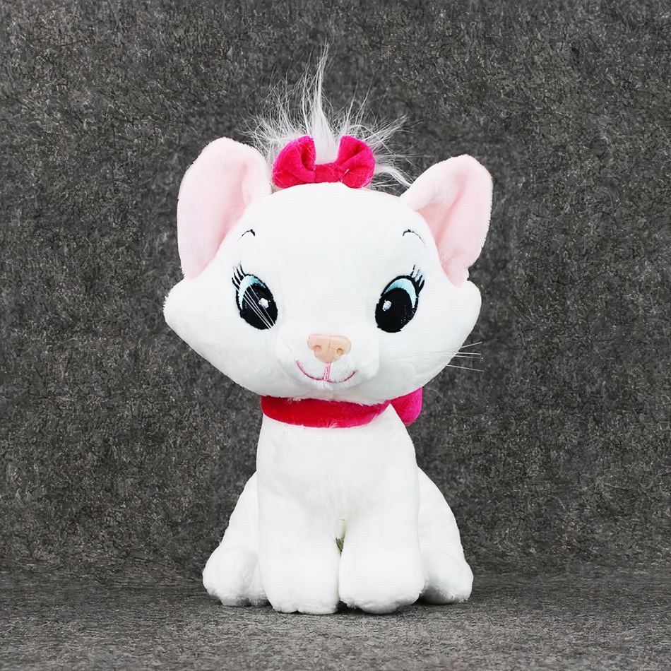 Peluche chat Marie : Doux Compagnon Enfant Mignon