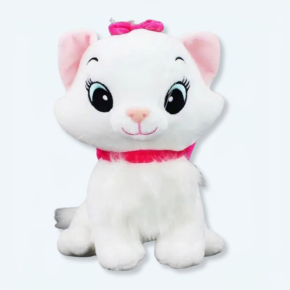 Peluche chat Marie : Doux Compagnon Enfant Mignon