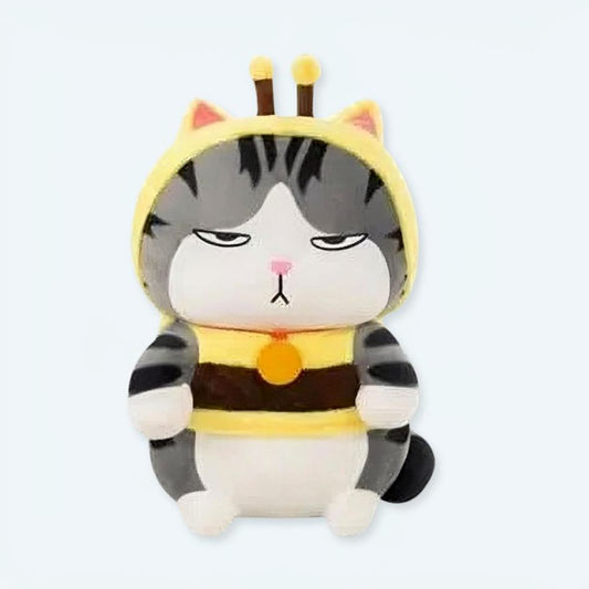 Peluche chat mignon design doux pour enfants et cadeaux