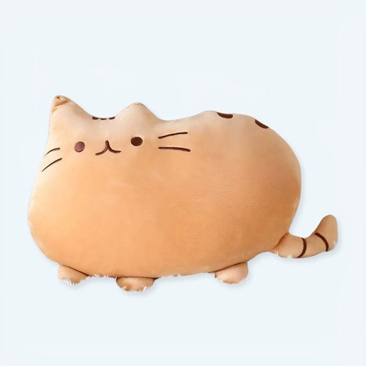 Peluche chat orangé adorable pour une chambre d'enfant