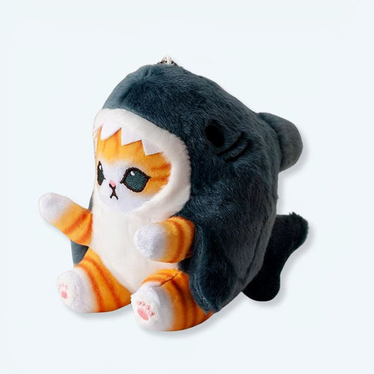 Peluche Chat Requin Doux Câlin pour Enfant - Déguisement