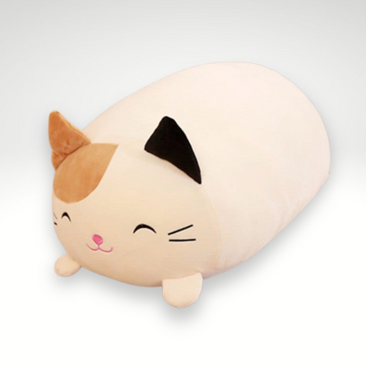 Squishmallow Peluche Chat Bicolore Content