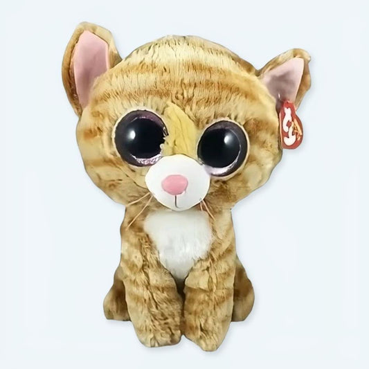 Peluche Chaton Rayé Doux - Câlin Moelleux pour Enfant - Hiver