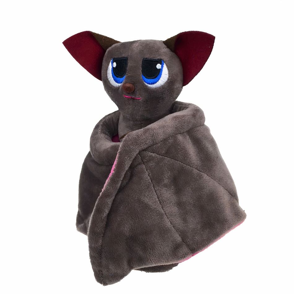 Peluche chauve-souris douce et effrayante pour Halloween.