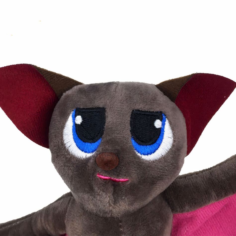 Peluche chauve-souris douce et effrayante pour Halloween.
