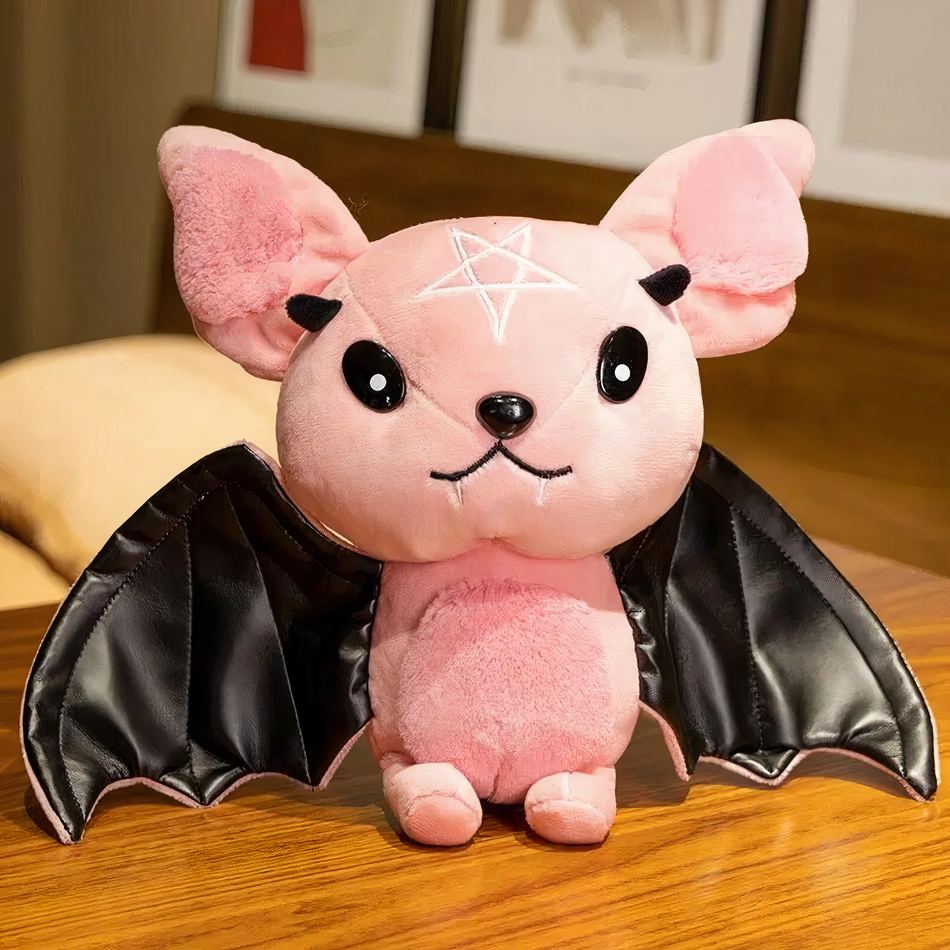 Peluche Chauve-Souris Noire Halloween Festive