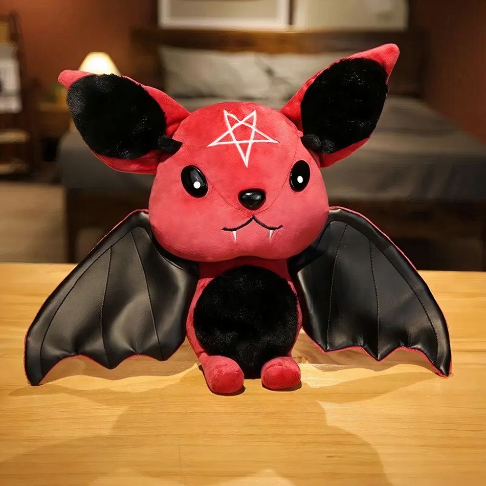 Peluche Chauve-Souris Noire Halloween Festive