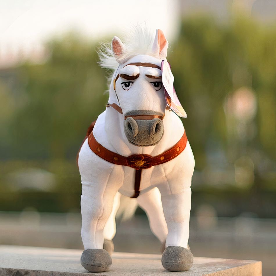 Peluche cheval Maximus Disney, votre compagnon câlin pour des aventures douces