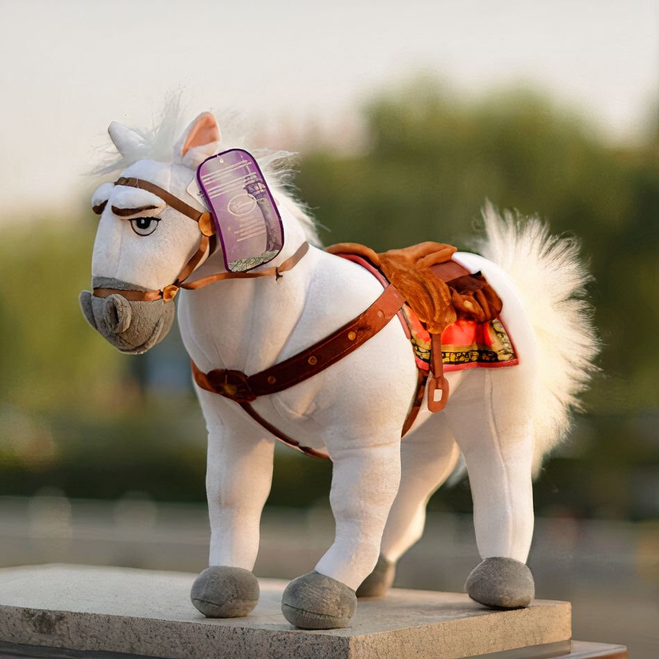 Peluche cheval Maximus Disney, votre compagnon câlin pour des aventures douces