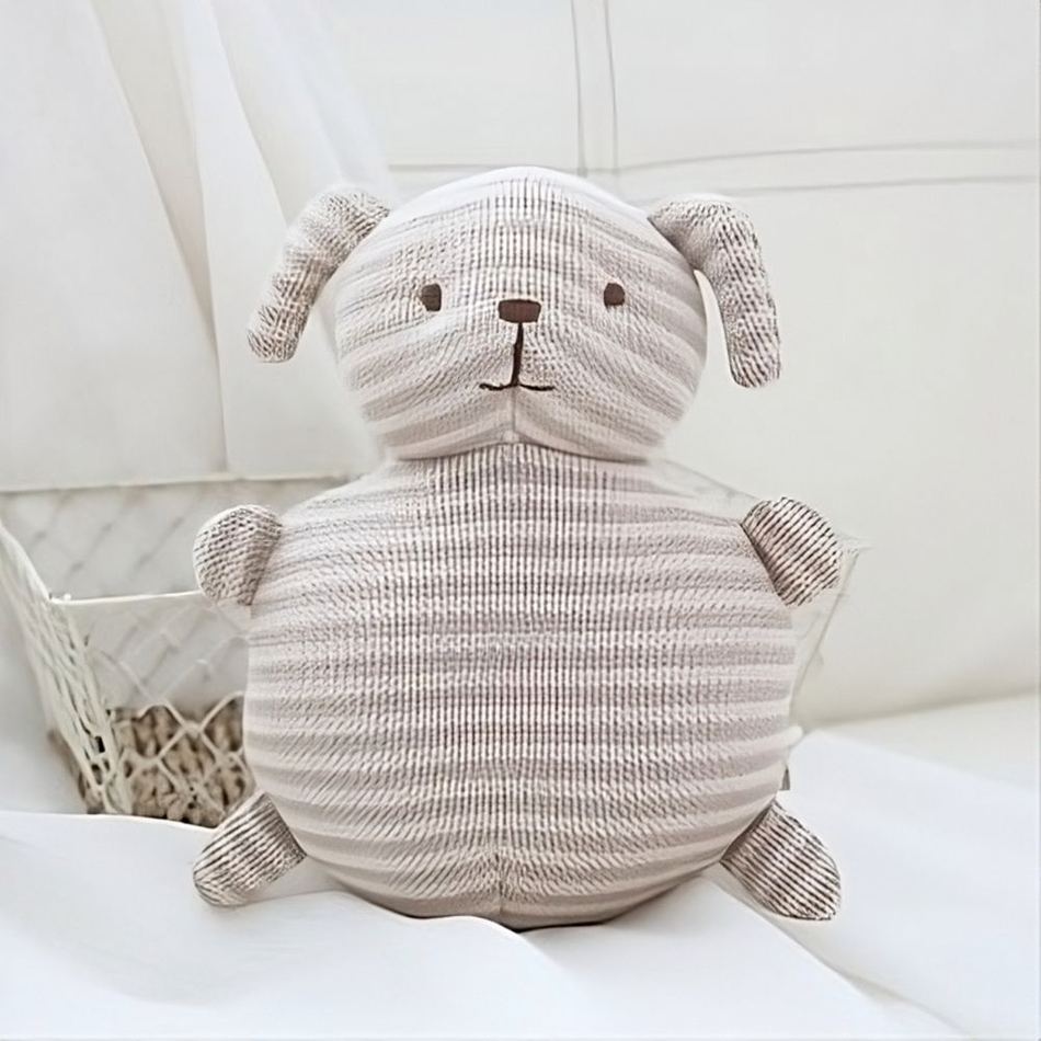 Peluche chien douce compagnie câline pour enfants - réaliste