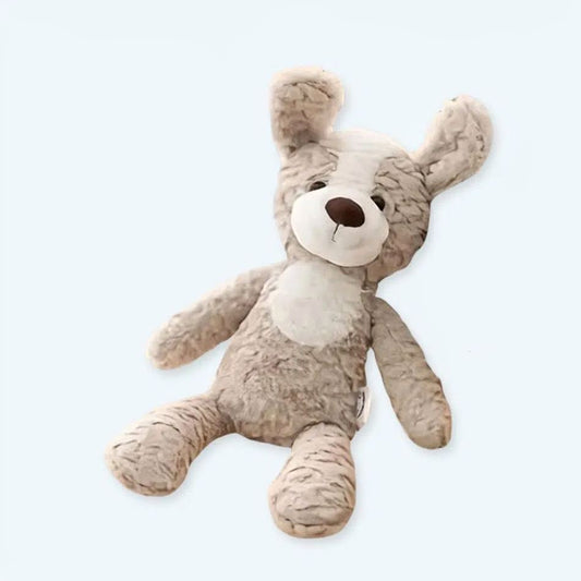 Peluche chien Kawaii - Compagnon de jeu doux pour enfant.