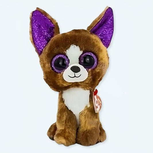 Peluche chien marron doux – Compagnon enfant pour la chambre