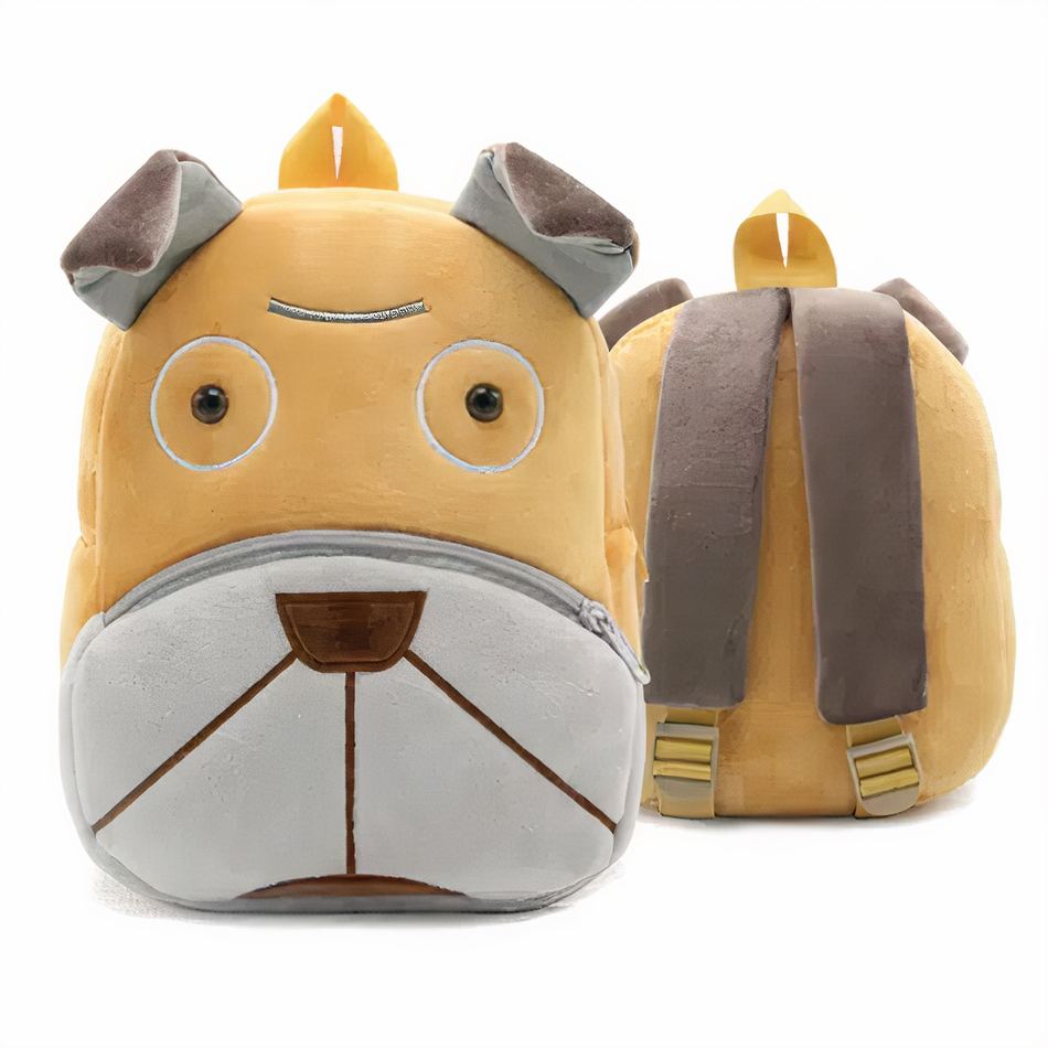 Peluche chien sac à dos doux - Pour un câlin tout doux !
