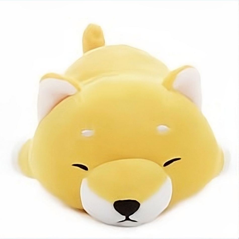 Peluche Chien Shiba Jaune Doux - Idéal pour les Câlins des Enfants