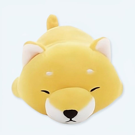 Peluche Chien Shiba Jaune Doux - Idéal pour les Câlins des Enfants
