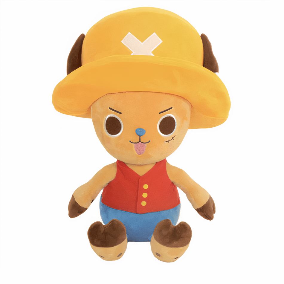 Peluche Chopper One Piece Jaune Douce Enfant