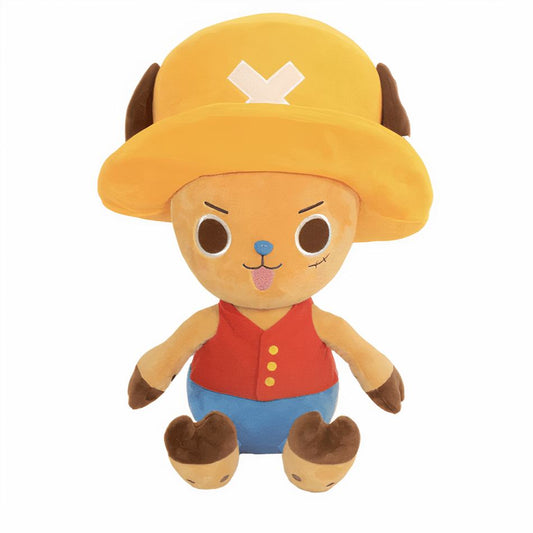 Peluche Chopper One Piece Jaune Douce Enfant