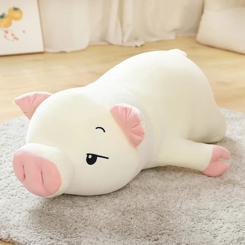 Peluche cochon doux et reposant