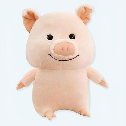 Peluche cochon câlin doux - Rose Joyeux pour Enfant