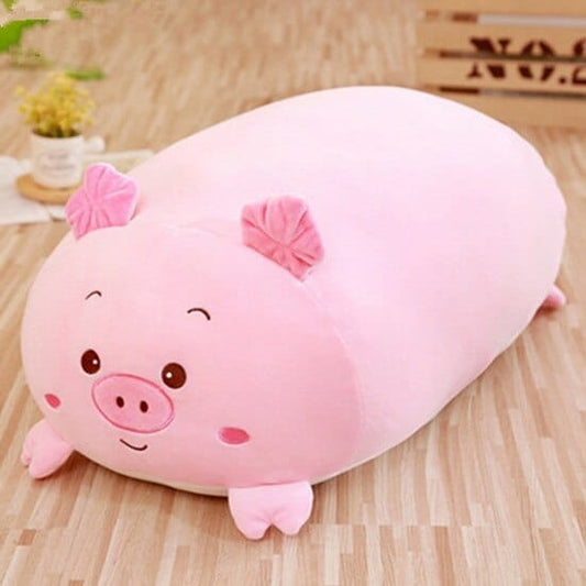 Peluche cochon squishmallow Oinky aux grandes oreilles