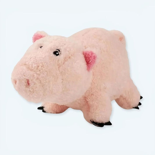 Peluche cochon tirelire douce rose - Déco chambre enfant
