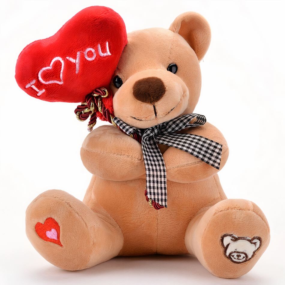 Peluche Coeur Câlin Douce Amour