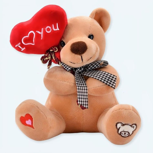 Peluche Coeur Câlin Douce Amour
