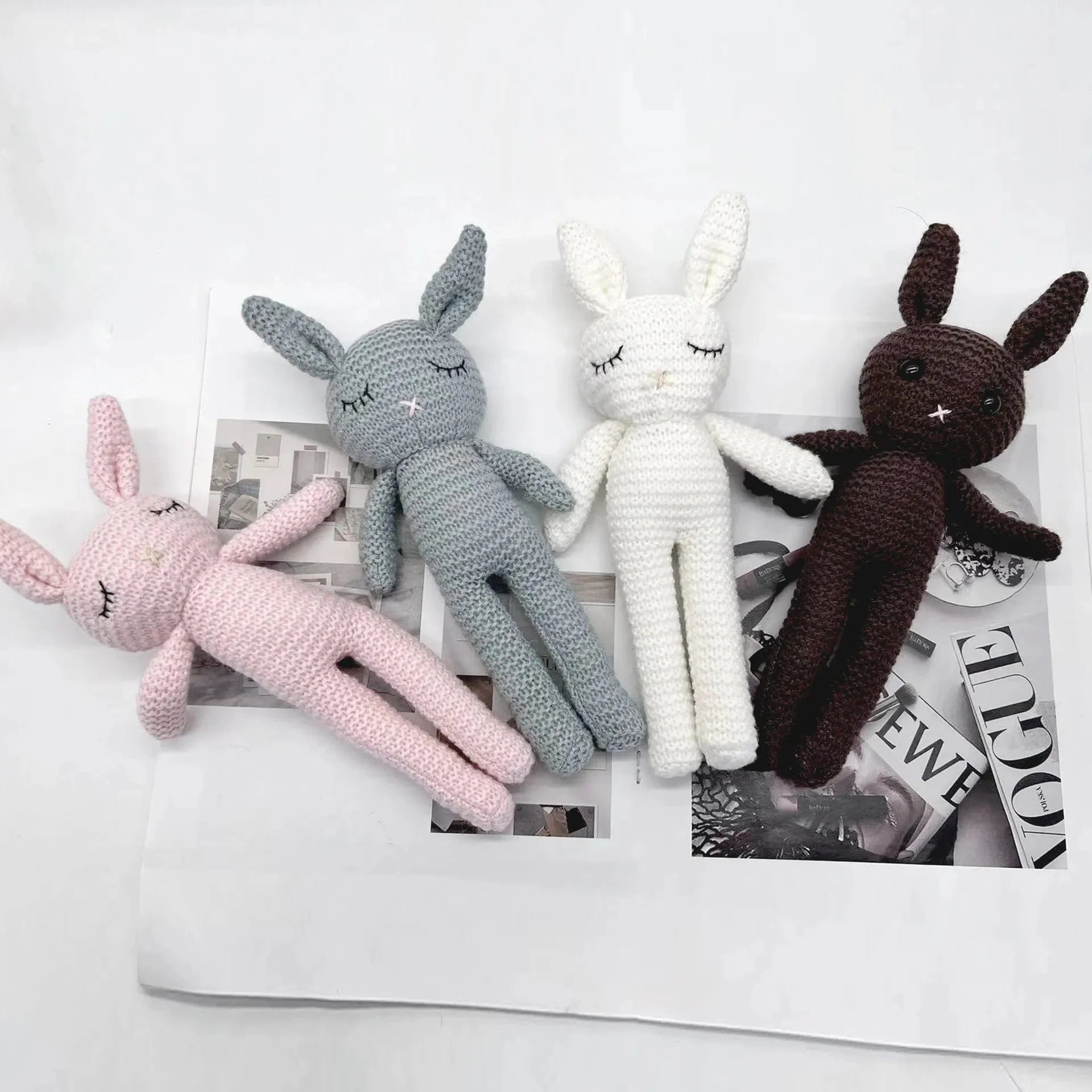 Peluche Crochet Lapin Longlegs